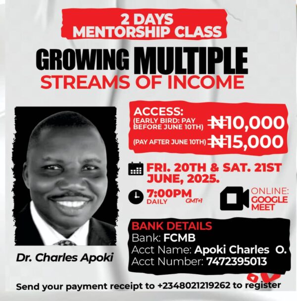 Growing Multiple Streams of Income