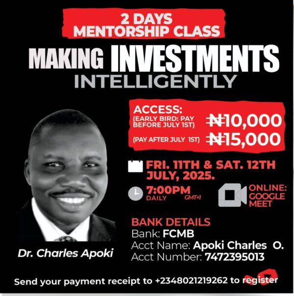 Making Investments Intelligently